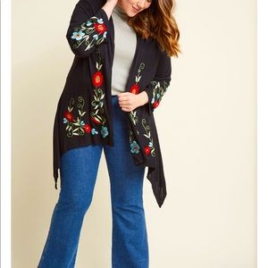 Floral cardigan